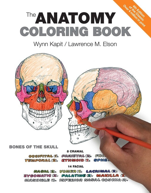 Book cover for The Anatomy Coloring Book