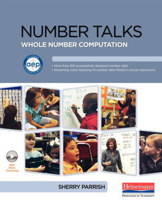 Book cover for Number Talks: Whole Number Computation