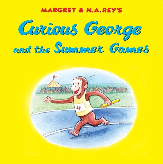 Book cover for Curious George and the Summer Games