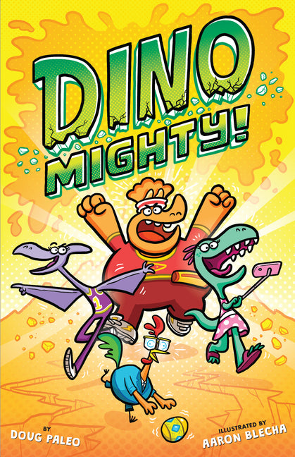 Book cover for Dinomighty!: Dinosaur Graphic Novel