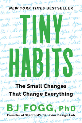 Book cover for Tiny Habits: The Small Changes That Change Everything