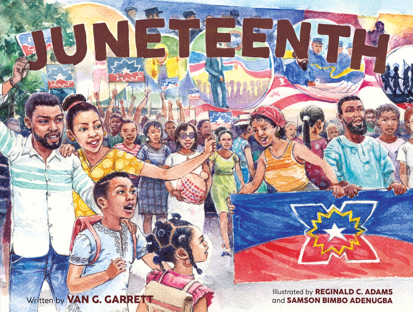 Book cover for Juneteenth: A Picture Book for Kids Celebrating Black Joy