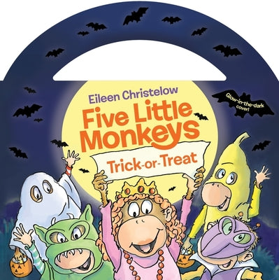 Book cover for Five Little Monkeys Trick-Or-Treat Glow-In-The-Dark Edition