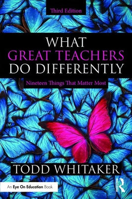 Book cover for What Great Teachers Do Differently: Nineteen Things That Matter Most