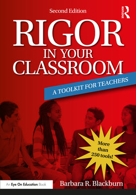 Book cover for Rigor in Your Classroom: A Toolkit for Teachers