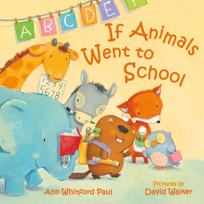 Book cover for If Animals Went to School