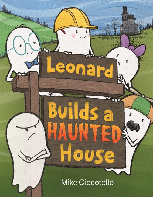Book cover for Leonard Builds a Haunted House