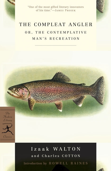 Book cover for Compleat Angler: Or, the Contemplative Man's Recreation