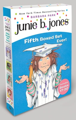 Book cover for Junie B. Jones Fifth Boxed Set Ever!: Books 17-20 [With Collectible Stickers]