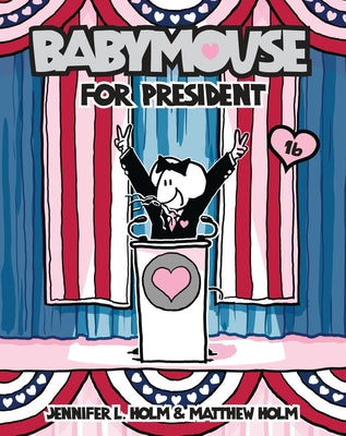Book cover for Babymouse for President