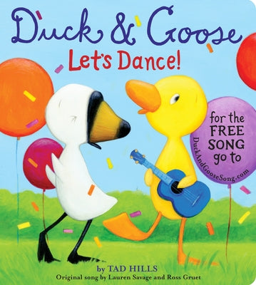 Book cover for Duck & Goose, Let's Dance!