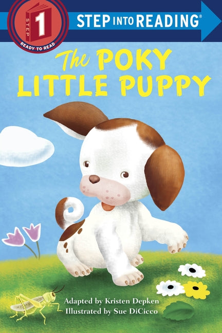 Book cover for The Poky Little Puppy
