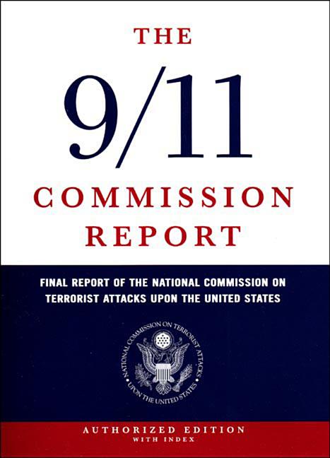 Book cover for 9/11 Commission Report: Final Report of the National Commission on Terrorist Attacks Upon the United States