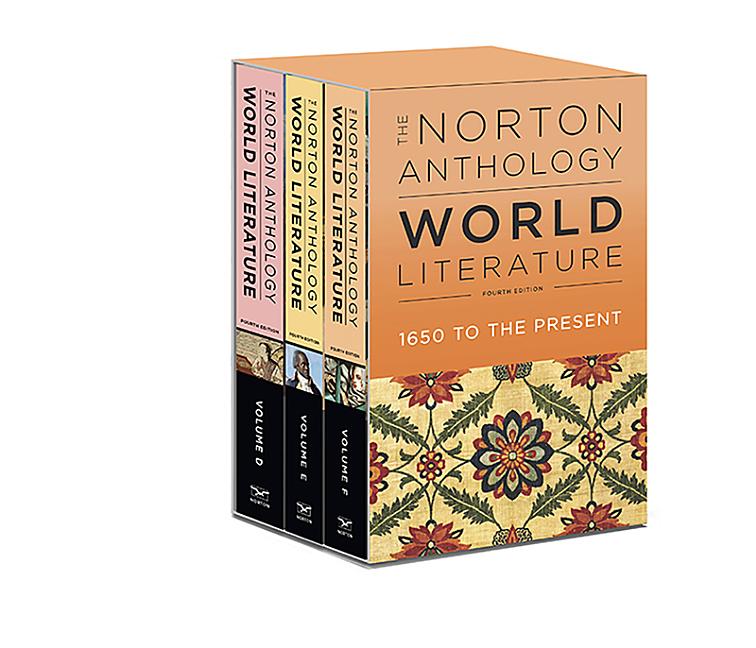 Book cover for The Norton Anthology of World Literature