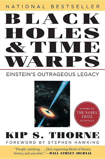 Book cover for Black Holes & Time Warps: Einstein's Outrageous Legacy
