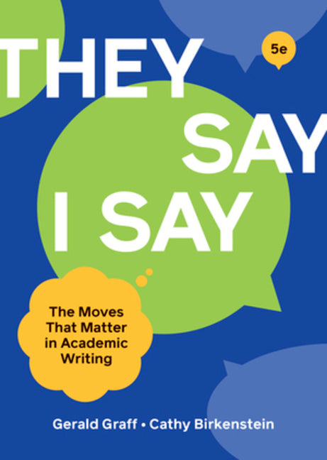 Book cover for They Say / I Say