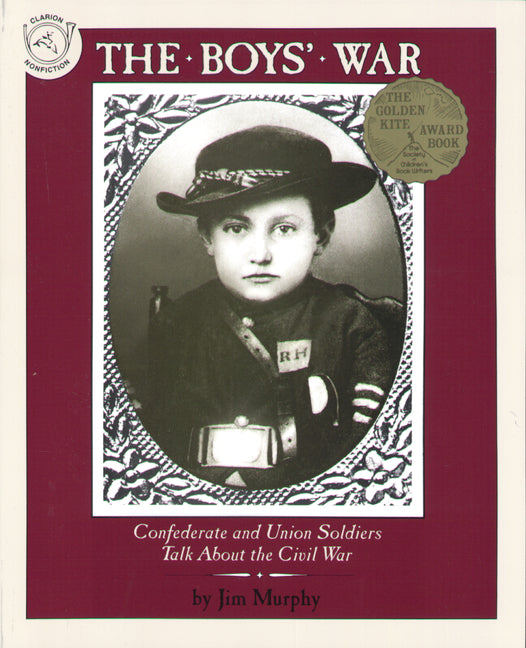 Book cover for Boys' War: Confederate and Union Soldiers Talk about the Civil War