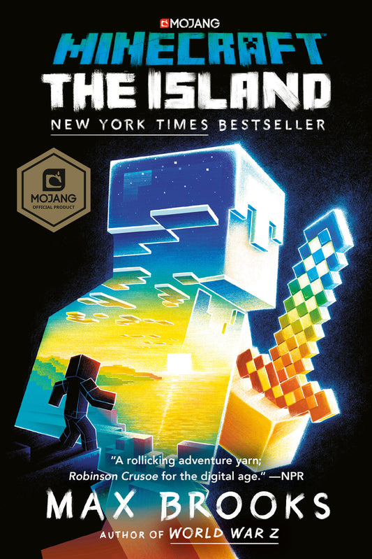 Book cover for Minecraft: The Island: An Official Minecraft Novel