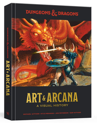 Book cover for Dungeons & Dragons Art & Arcana: A Visual History