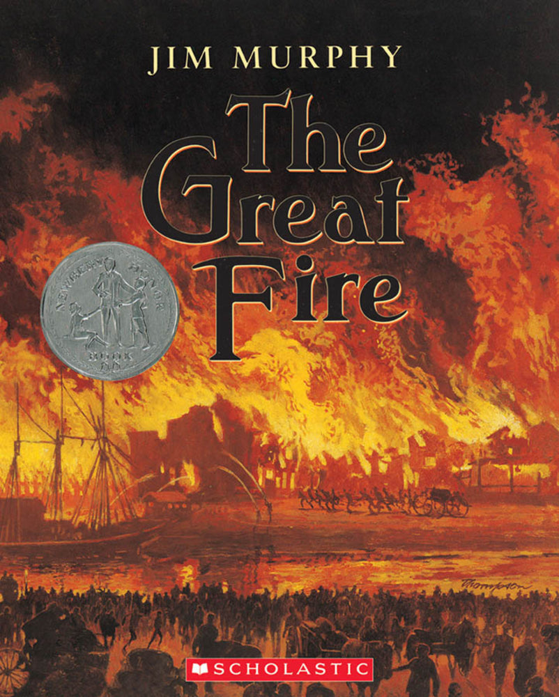 Book cover for The Great Fire