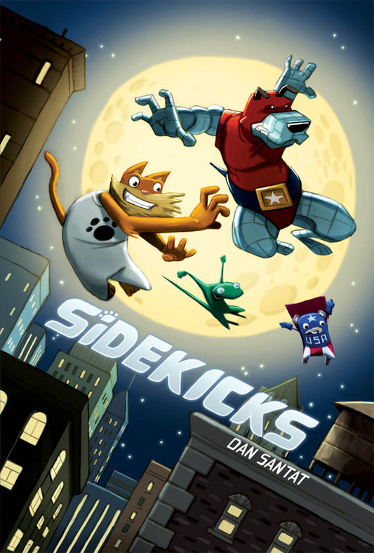 Book cover for Sidekicks: A Graphic Novel