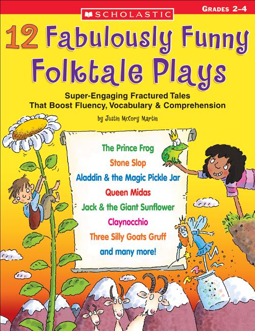 Book cover for 12 Fabulously Funny Folktale Plays: Boost Fluency, Vocabulary, and Comprehension!