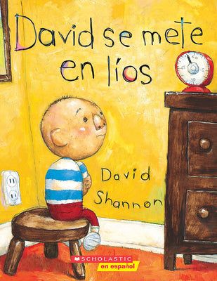 Book cover for David Se Mete en Lios = David Gets in Trouble