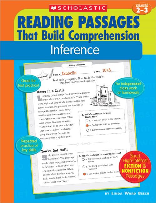 Book cover for Reading Passages That Build Comprehension: Inference