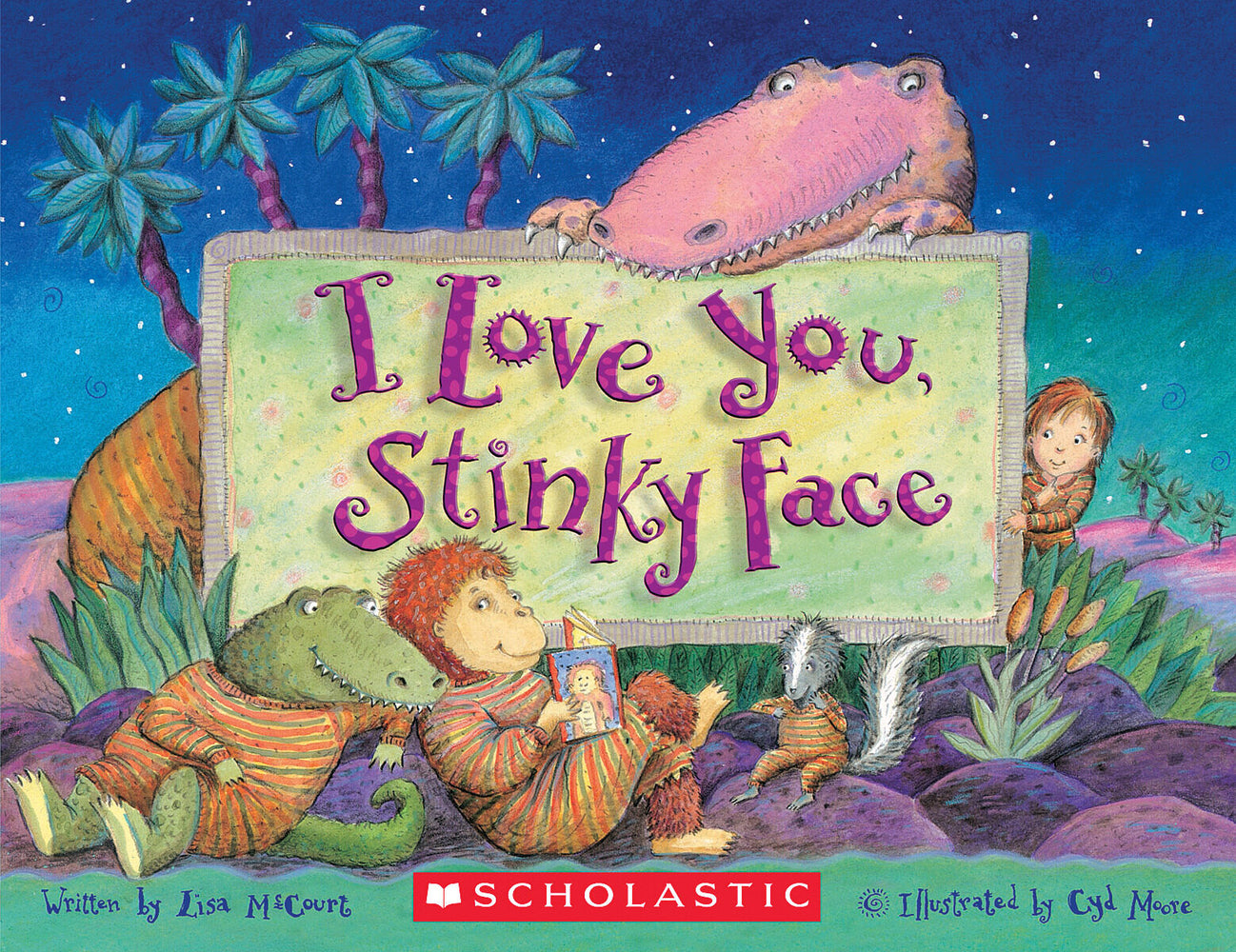 Book cover for I Love You, Stinky Face