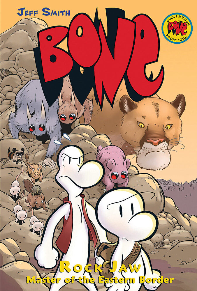 Book cover for Rock Jaw: Master of the Eastern Border: A Graphic Novel (Bone #5): Volume 5