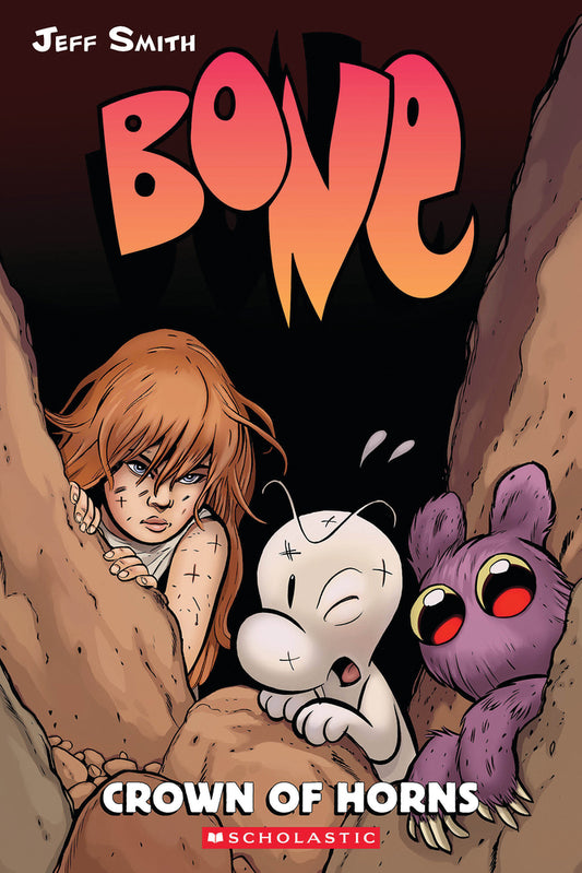 Book cover for Crown of Horns: A Graphic Novel (Bone #9): Volume 9