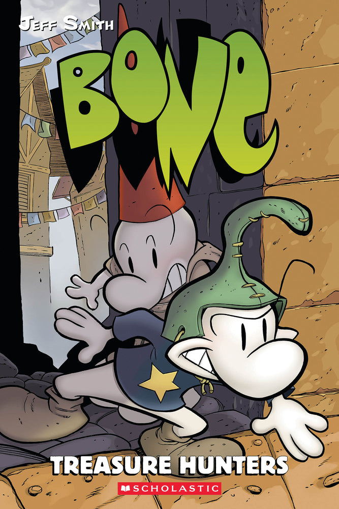 Book cover for Treasure Hunters: A Graphic Novel (Bone #8): Volume 8
