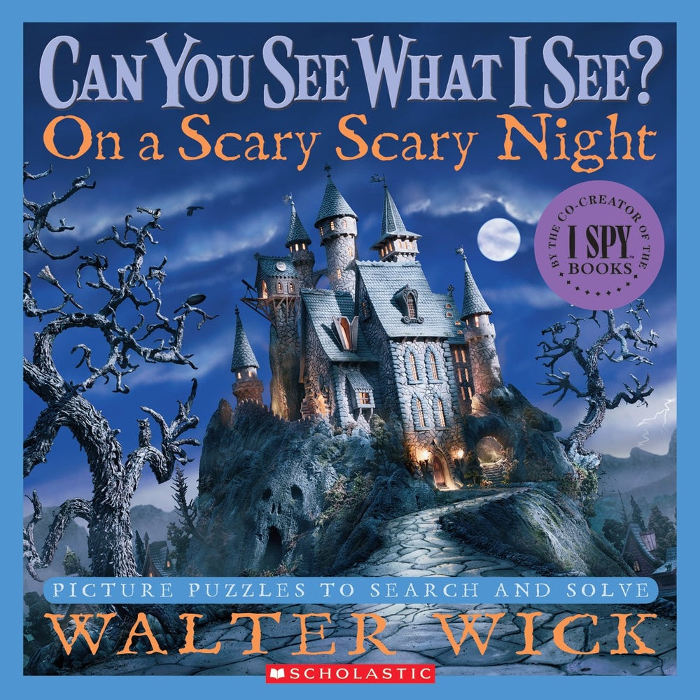 Book cover for Can You See What I See? on a Scary Scary Night: Picture Puzzles to Search and Solve