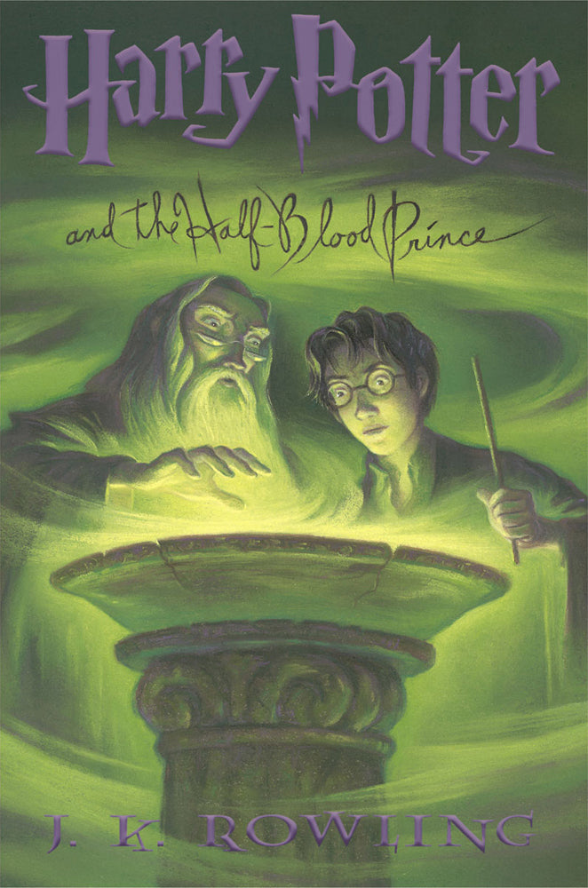 Book cover for Harry Potter and the Half-Blood Prince (Harry Potter, Book 6): Volume 6