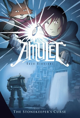 Book cover for The Stonekeeper's Curse: A Graphic Novel (Amulet #2): Volume 2