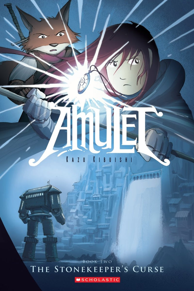 Book cover for The Stonekeeper's Curse: A Graphic Novel (Amulet #2): Volume 2