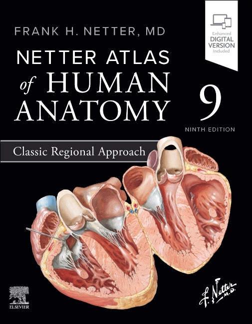 Book cover for Netter Atlas of Human Anatomy: Classic Regional Approach
