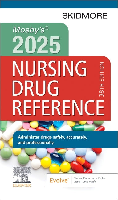 Book cover for Mosby's 2025 Nursing Drug Reference