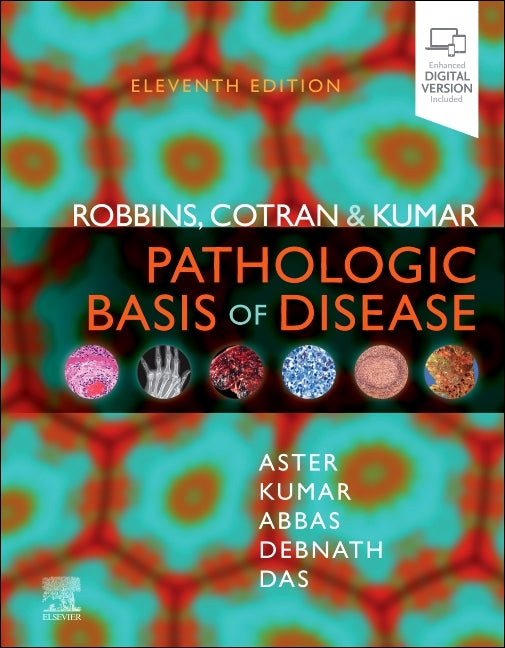 Book cover for Robbins, Cotran & Kumar Pathologic Basis of Disease