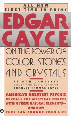 Book cover for Edgar Cayce on the Power of Color, Stones, and Crystals
