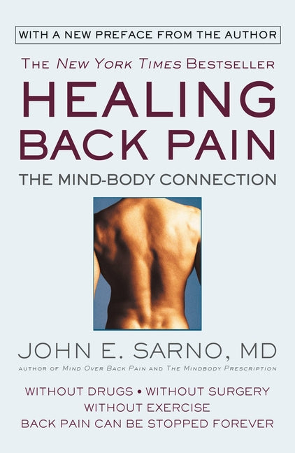 Book cover for Healing Back Pain: The Mind-Body Connection