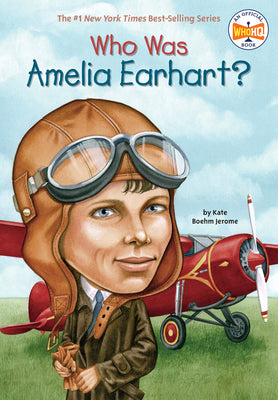 Book cover for Who Was Amelia Earhart?