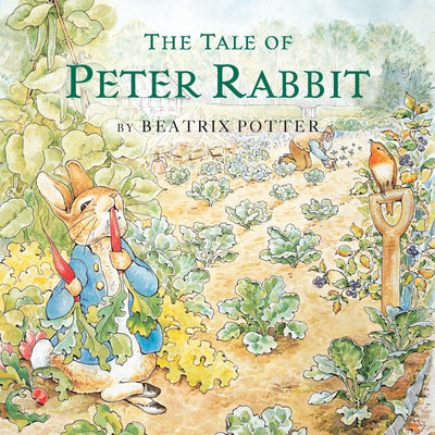 Book cover for The Tale of Peter Rabbit