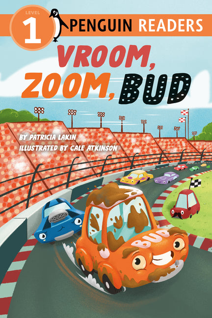 Book cover for Vroom, Zoom, Bud