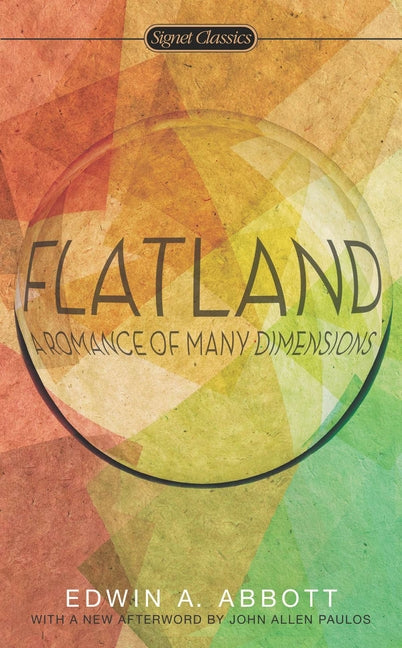 Book cover for Flatland: A Romance of Many Dimensions