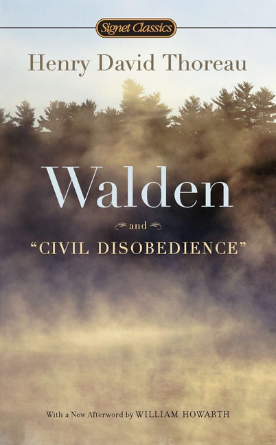 Book cover for Walden and Civil Disobedience