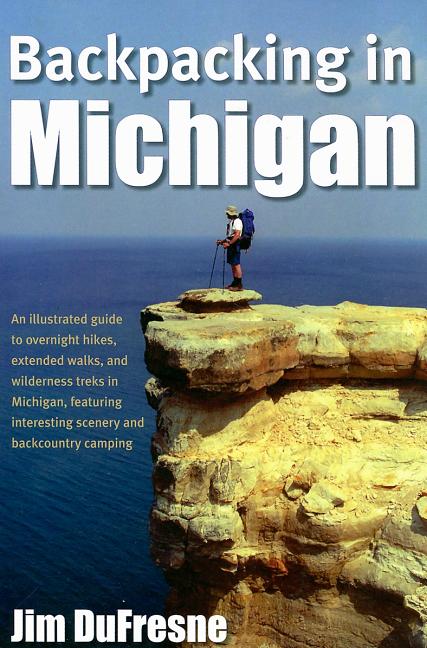 Book cover for Backpacking in Michigan