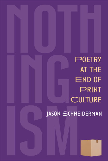 Book cover for Nothingism: Poetry at the End of Print Culture