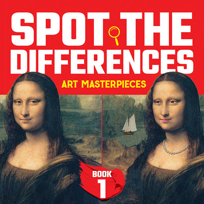 Book cover for Spot the Differences: Art Masterpieces, Book 1