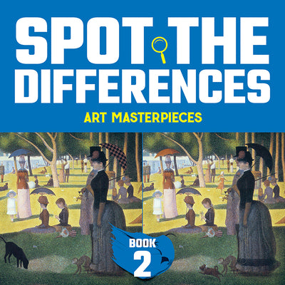 Book cover for Spot the Differences: Art Masterpieces, Book 2